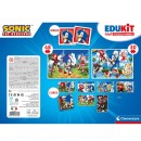 Sonic the Hedgehog Characters 4 in 1 Game Collection Clementoni