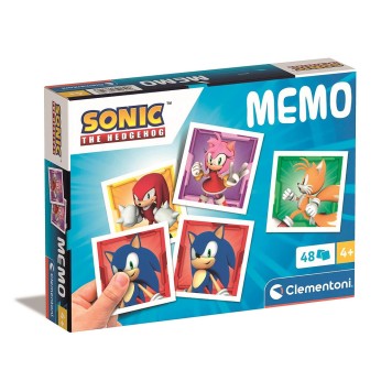 Sonic the Hedgehog Characters 48-piece memory game Clementoni
