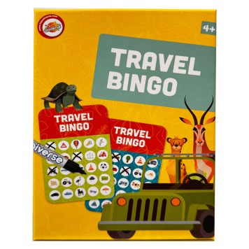Colour Bingo Travel Game
