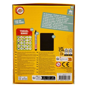 Colour Bingo Travel Game