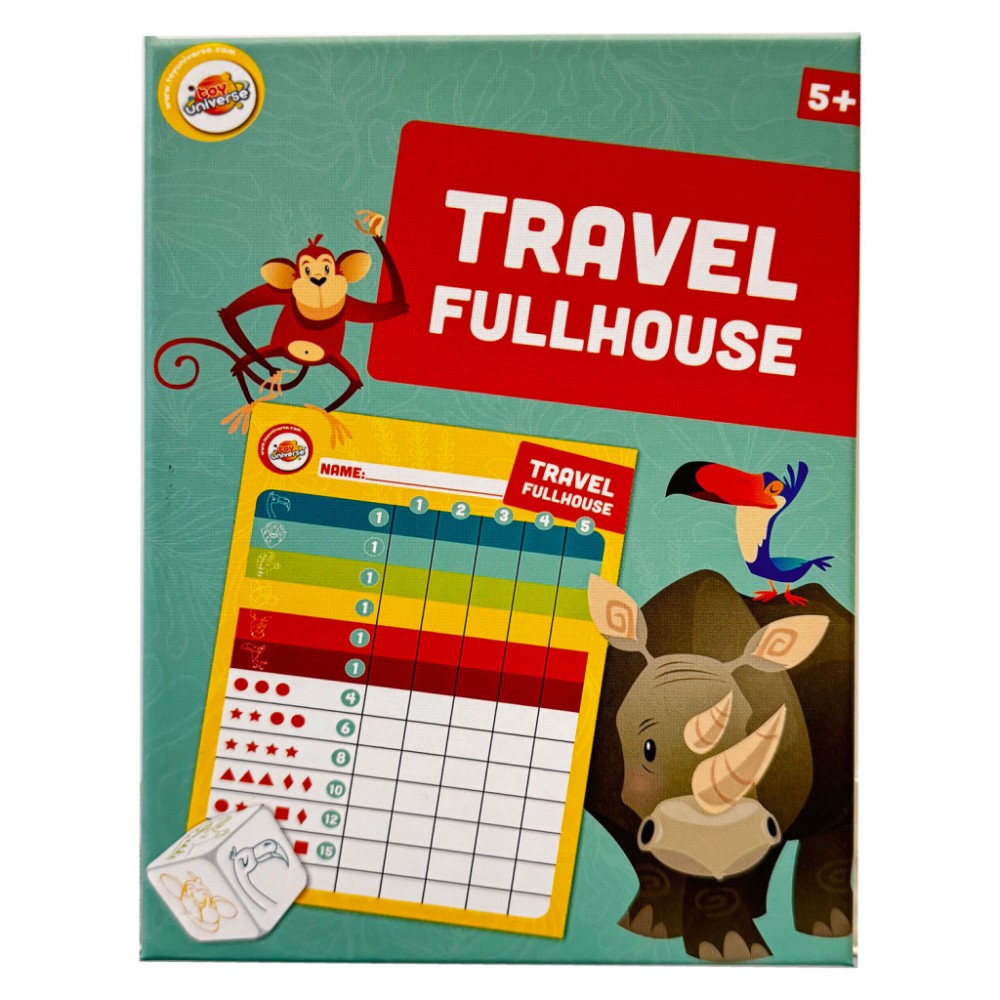 Colour Fullhouse Travel game