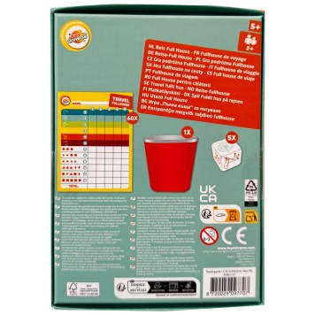 Colour Fullhouse Travel game