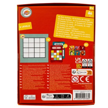 Colour Sudoku Travel game