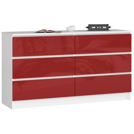 KOMODA K140 6SZ CLP CZERWONY POŁYSK