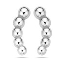 Victoria Silver-colored earrings