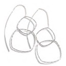 Victoria Silver-colored earrings