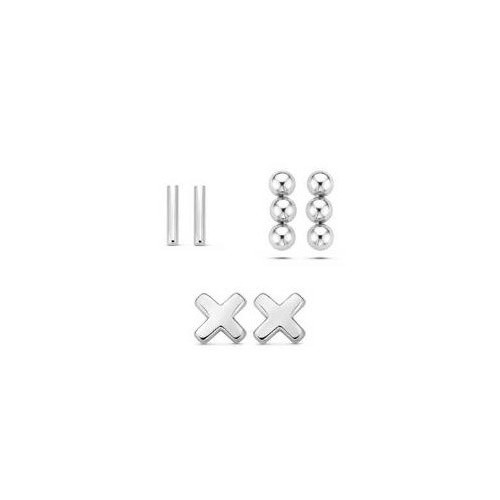 Victoria Silver Earring Set