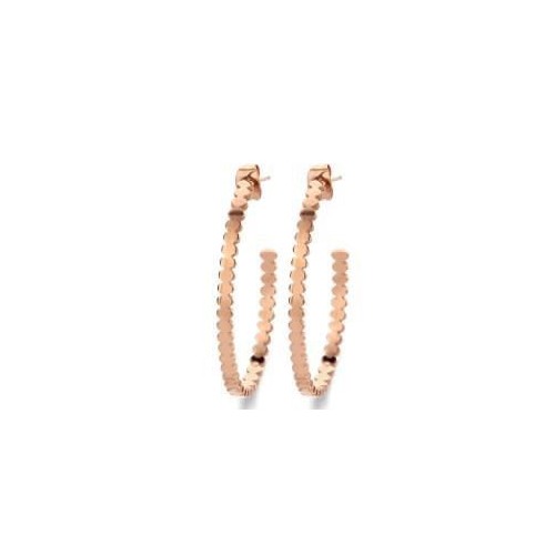 Victoria Rose Gold Earrings