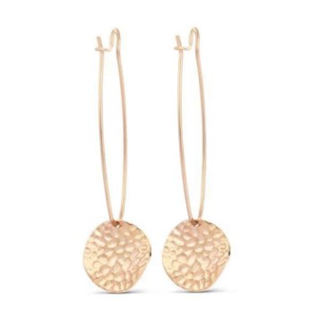 Victoria Rose gold colored earring