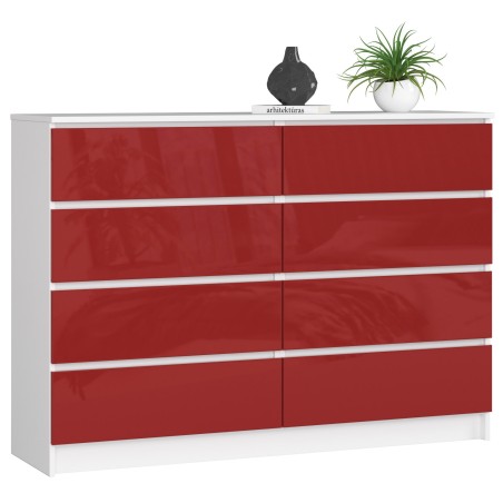 KOMODA K140 8SZ CLP CZERWONY POŁYSK