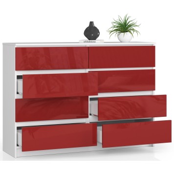 KOMODA K140 8SZ CLP CZERWONY POŁYSK