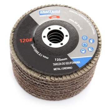 Tarcza listkowa 125mm P100 KD968