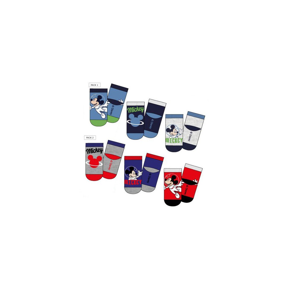 Disney Mickey  Astronaut baby, children's socks 19-27