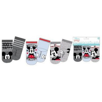 Disney Mickey  baby socks 0/6 months