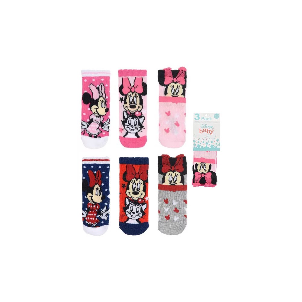 Disney Minnie  baby socks 0-12 months
