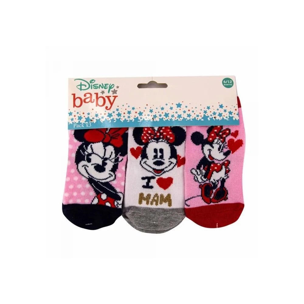 Disney Minnie  baby socks 6/12 months