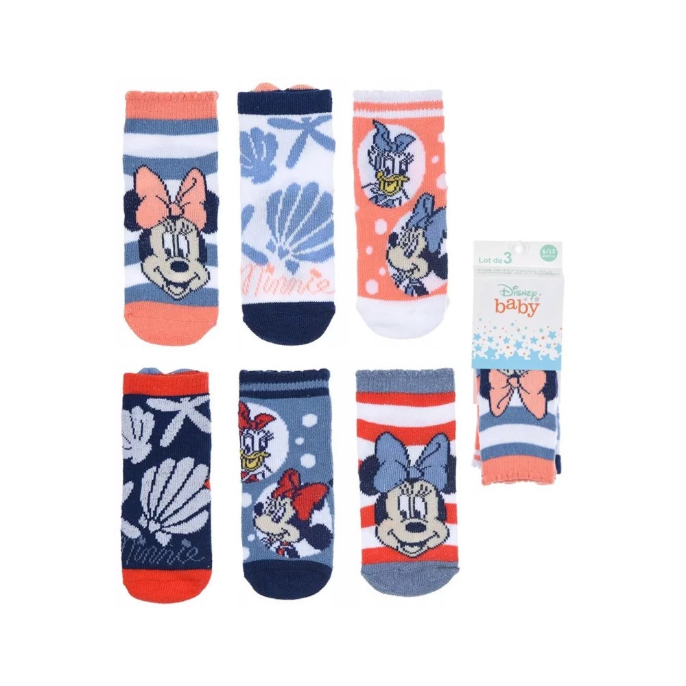 Disney Minnie  baby socks 0-12 months