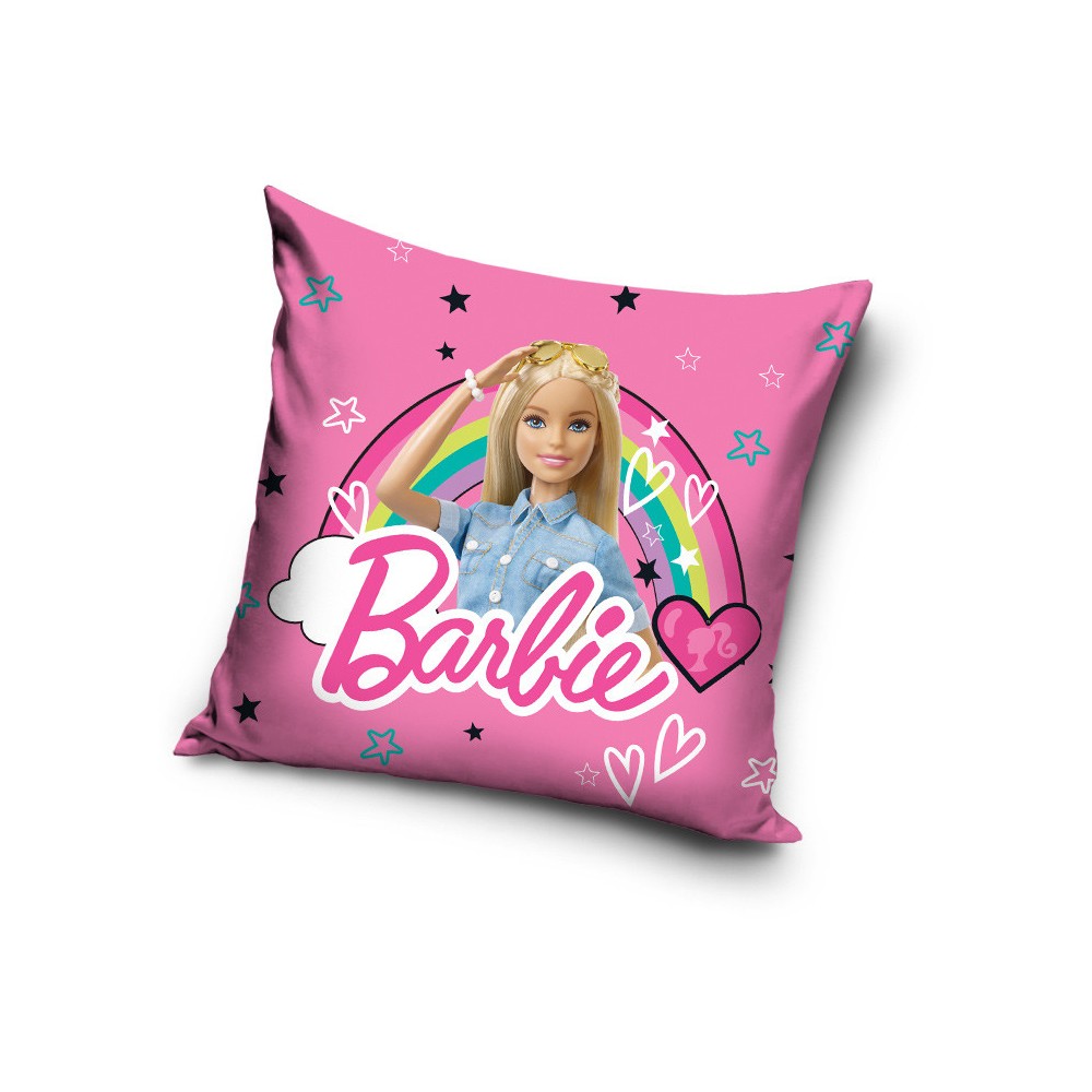 Barbie Rainbow Velvet cushion cover 40x40 cm