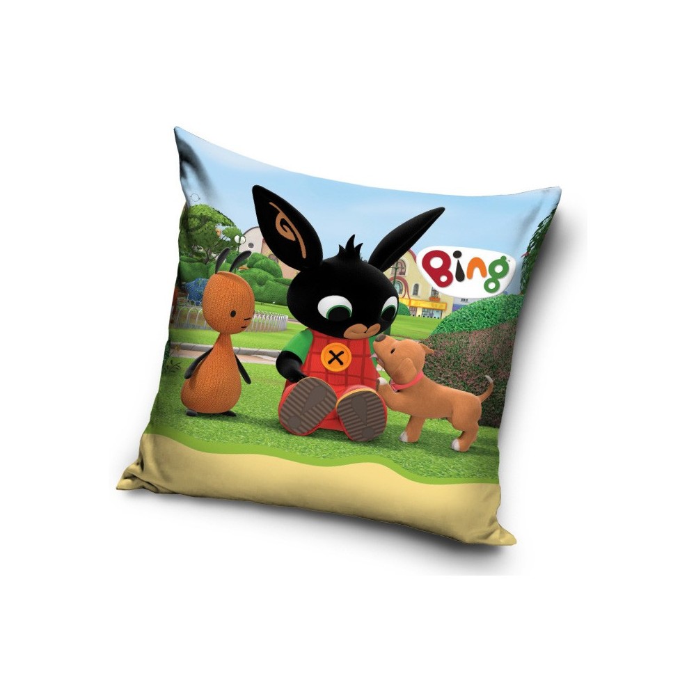 Bing Play 40x40 cm Velour Cushion Cover
