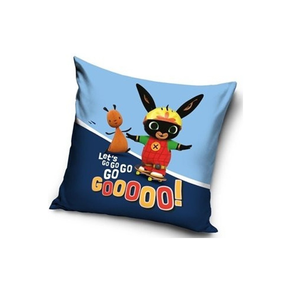 Bing Skateboard velvet cushion cover 40x40 cm