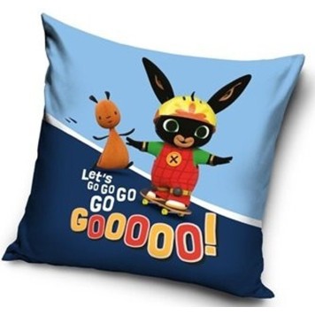 Bing Skateboard velvet cushion cover 40x40 cm