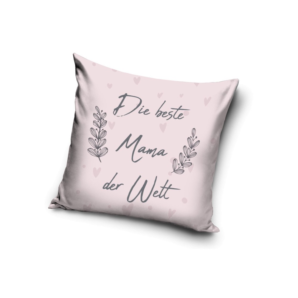 Mother Die beste Mama pillowcase 40x40 cm