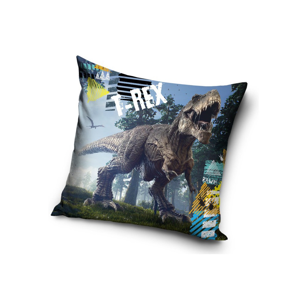 Dinosaur cushion cover 40x40 cm