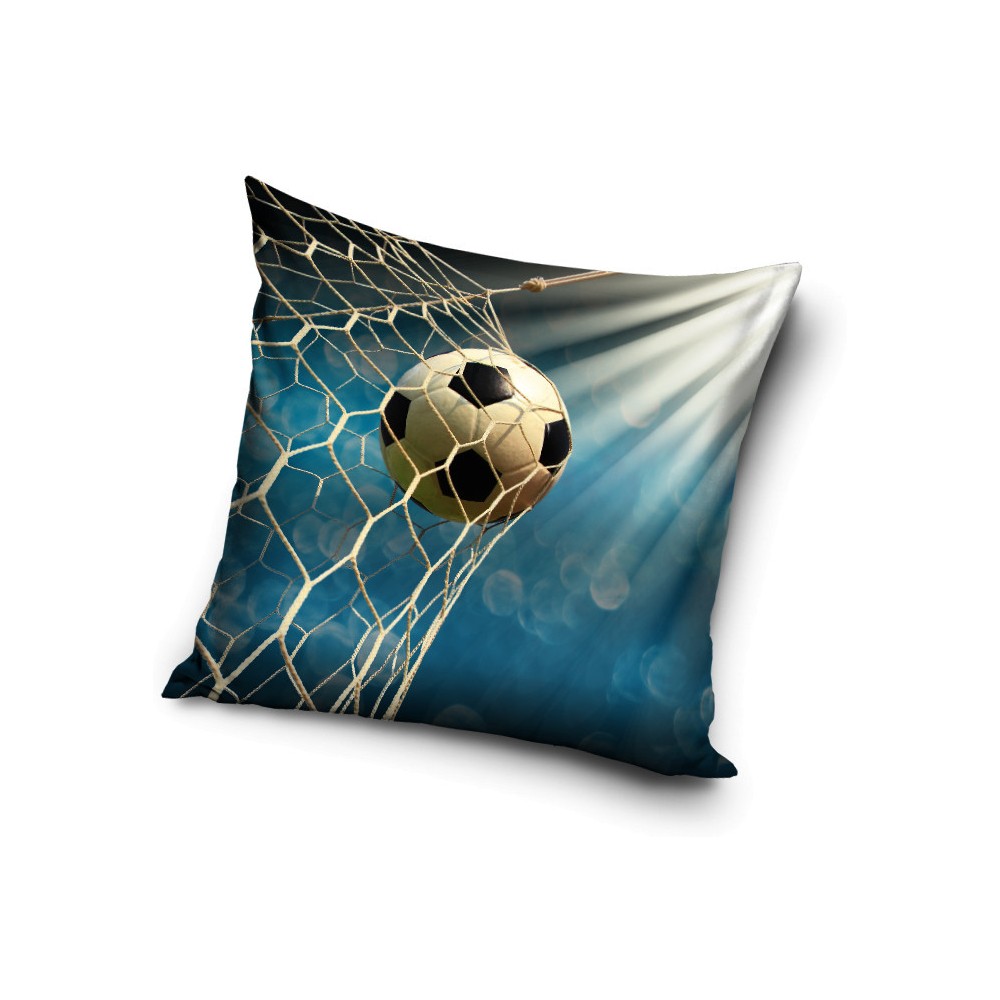 Football Net  velvet cushion cover 40x40 cm