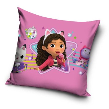 Gabby's Dollhouse Sing velvet cushion cover 40x40 cm
