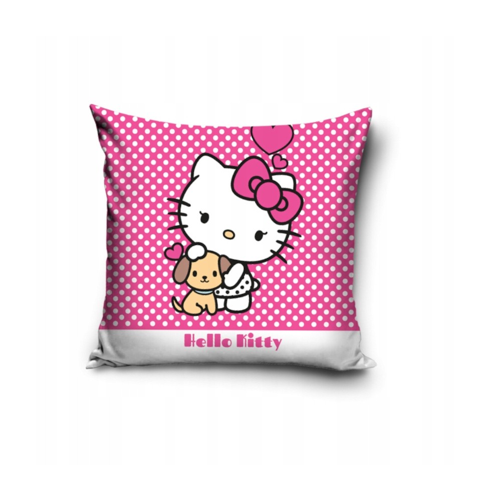 Hello Kitty Puppy Pillowcase 40x40 cm