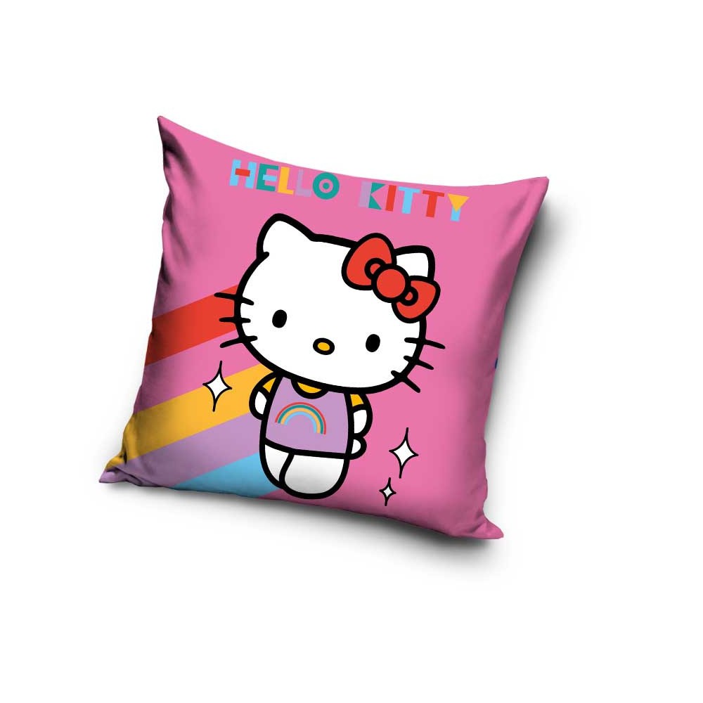 Hello Kitty Rainbow Velvet Pillowcase 40x40 cm