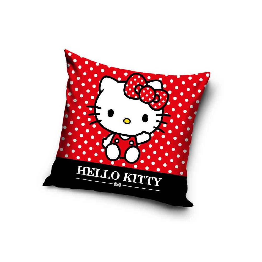 Hello Kitty Red Velvet Pillowcase 40x40 cm