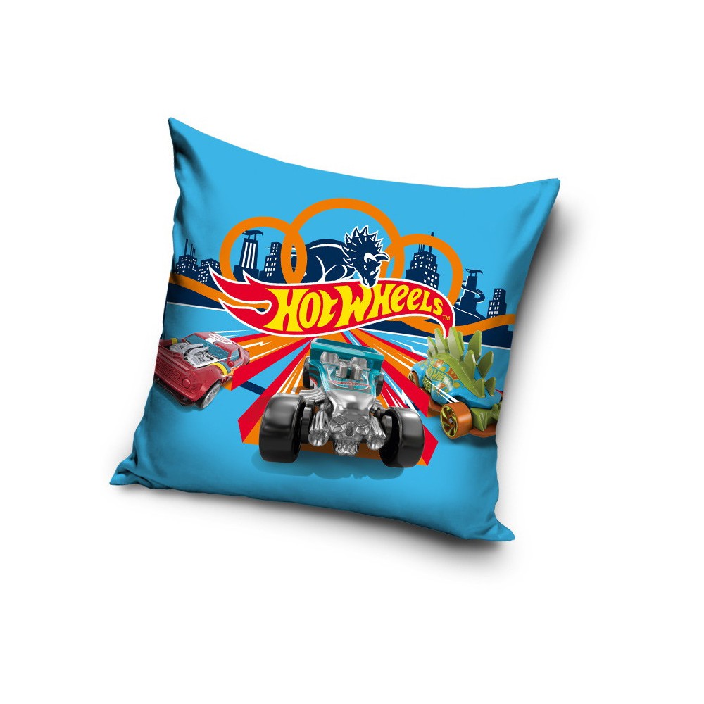 Hot Wheels pillowcase 40x40 cm