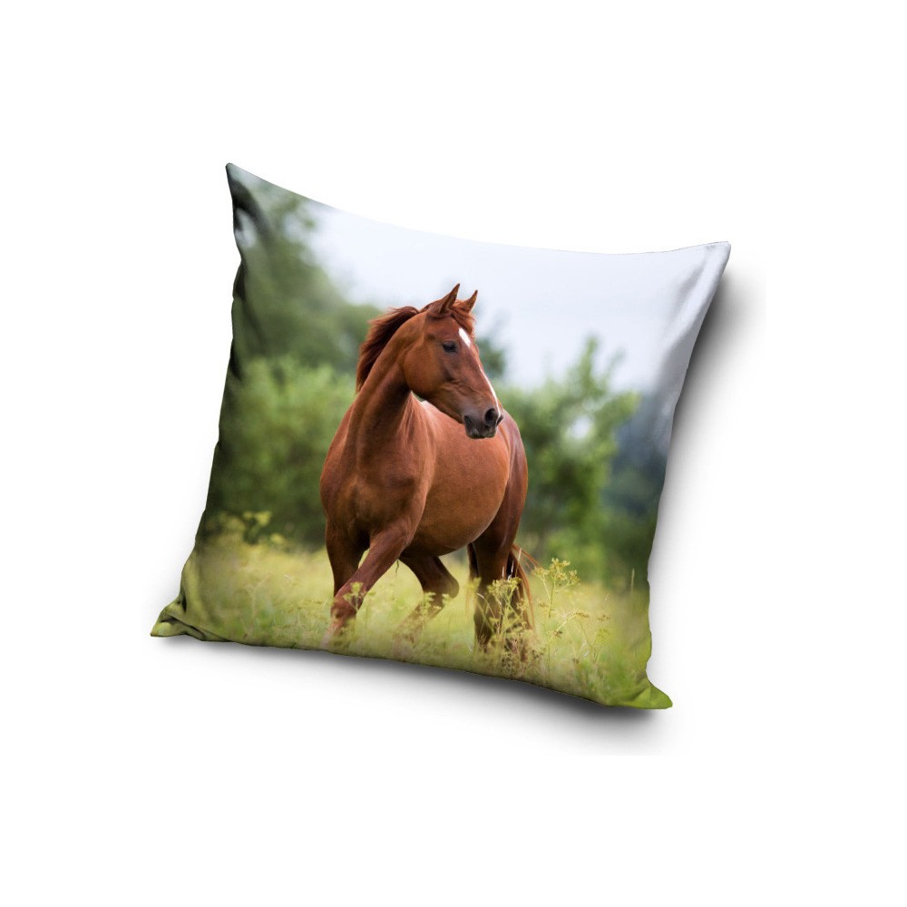 Horses Freedom cushion cover 40x40 cm Velour