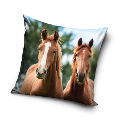 Horses Harmony cushion cover 40x40 cm