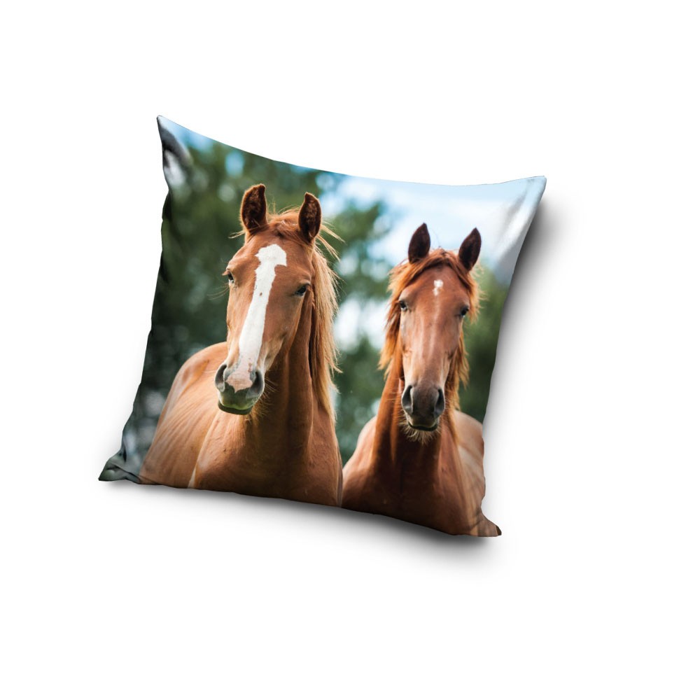 Horses Harmony cushion cover 40x40 cm