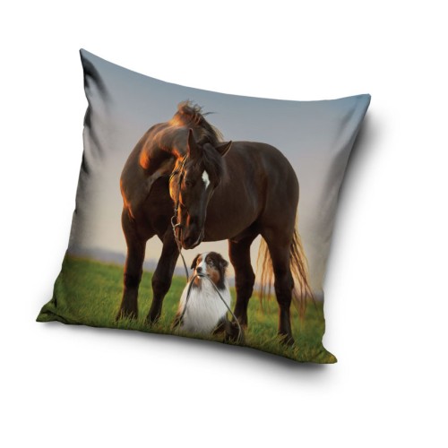 Horses Sunset Companions cushion cover 40x40 cm