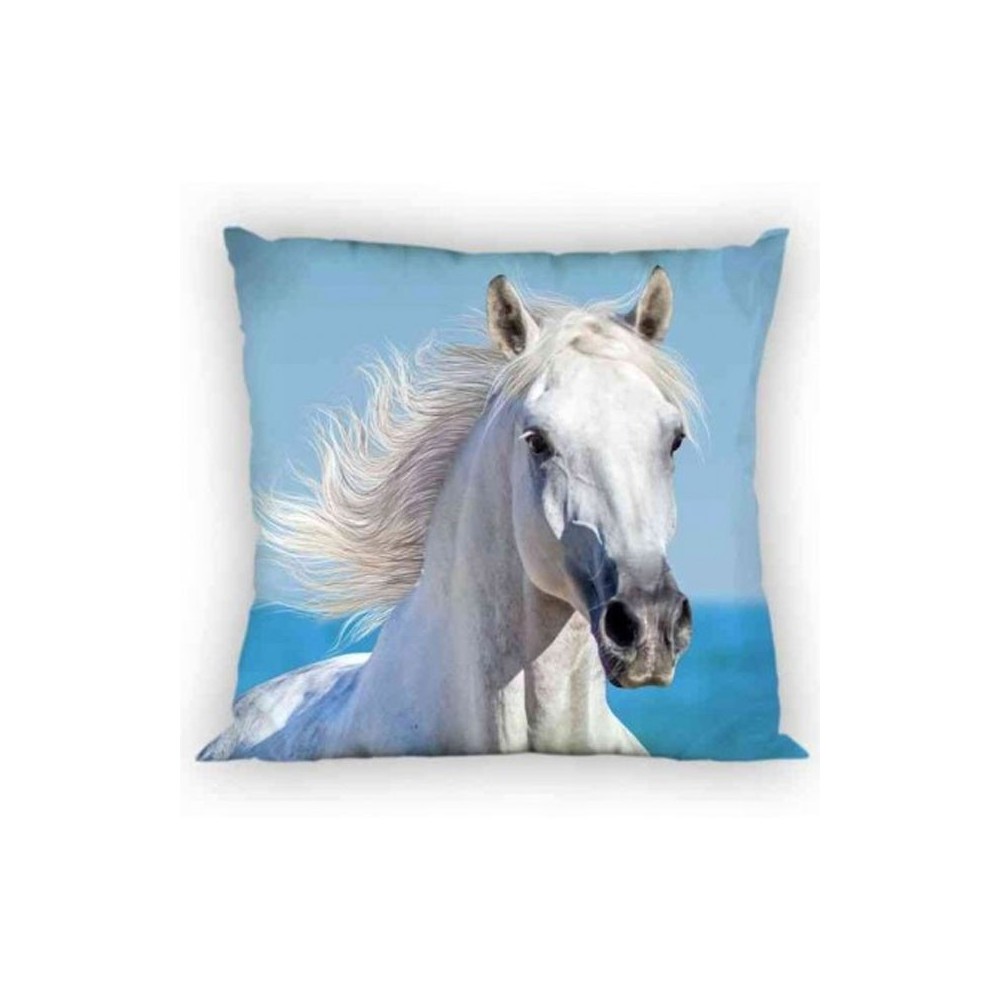 Horses White cushion cover 40*40 cm