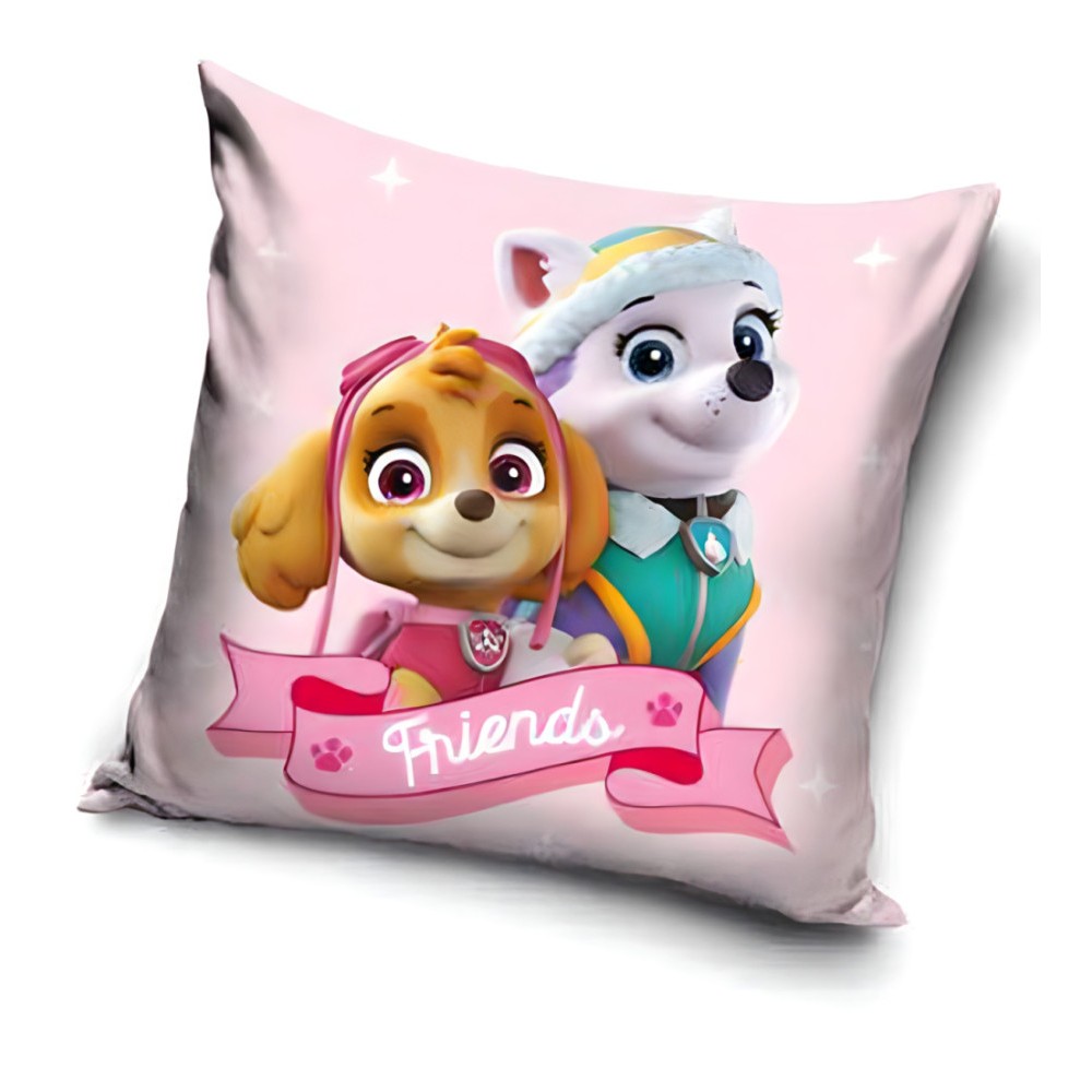 Paw Patrol Girl Friends pillowcase 40x40 cm Velvet