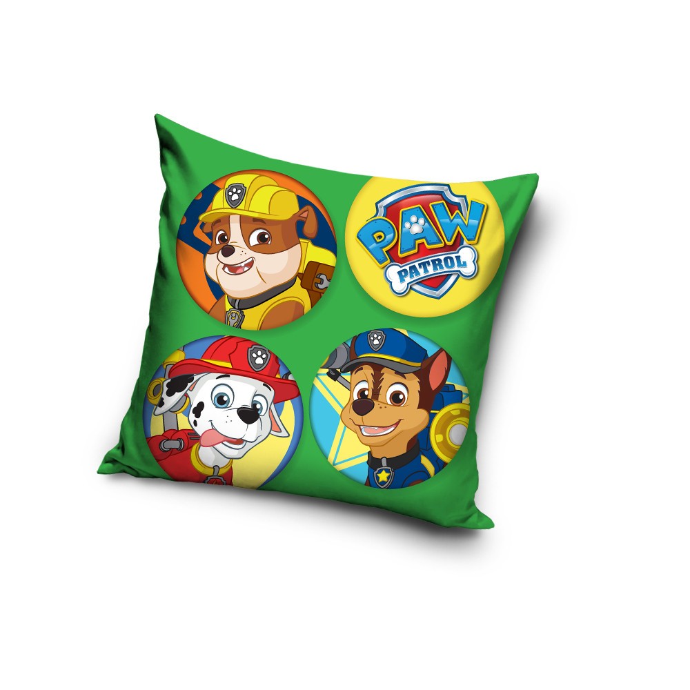 Paw Patrol Green pillowcase 40x40 cm