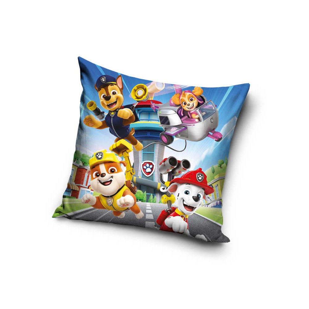 Paw Patrol Start velvet cushion cover 40x40 cm