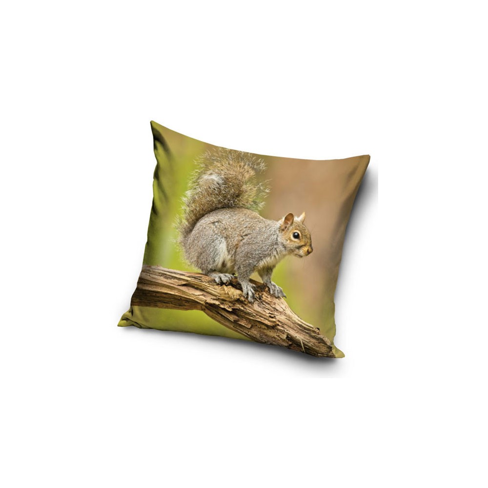 Chipmunk Wood cushion cover 40x40 cm