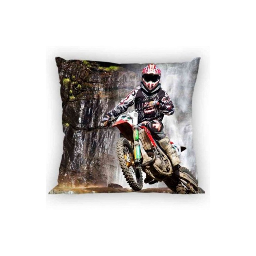 Motorbike Motocross Mud pillowcase 40x40 cm