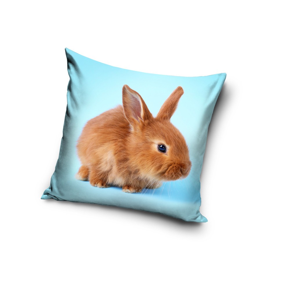 Rabbit cushion cover 40x40 cm