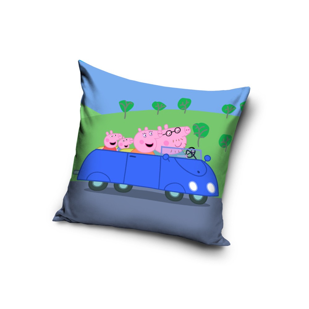 Peppa Pig Blue Car cushion cover 40x40 cm