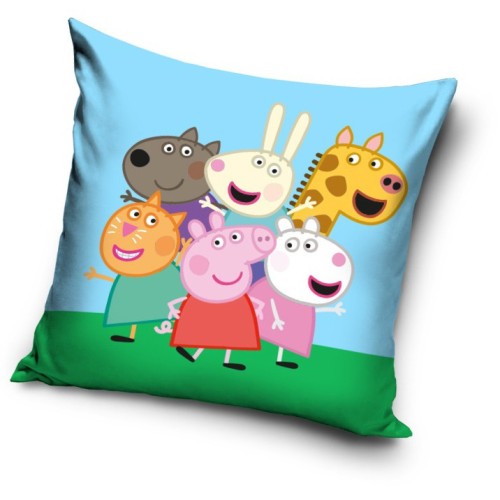 Peppa Pig Friends cushion cover 40x40 cm Velvet