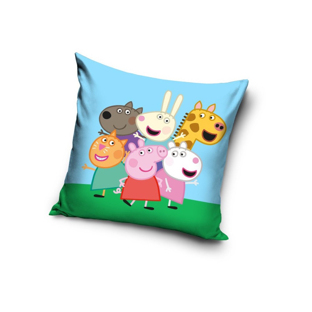 Peppa Pig Friends cushion cover 40x40 cm Velvet