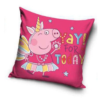 Peppa Pig Yay pillow cover 40x40 cm