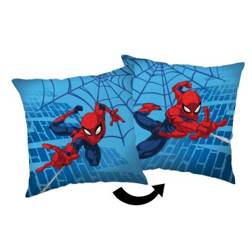 Spiderman Blue velvet cushion cover 40x40 cm