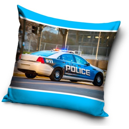 Police car cushion cover 40*40 cm